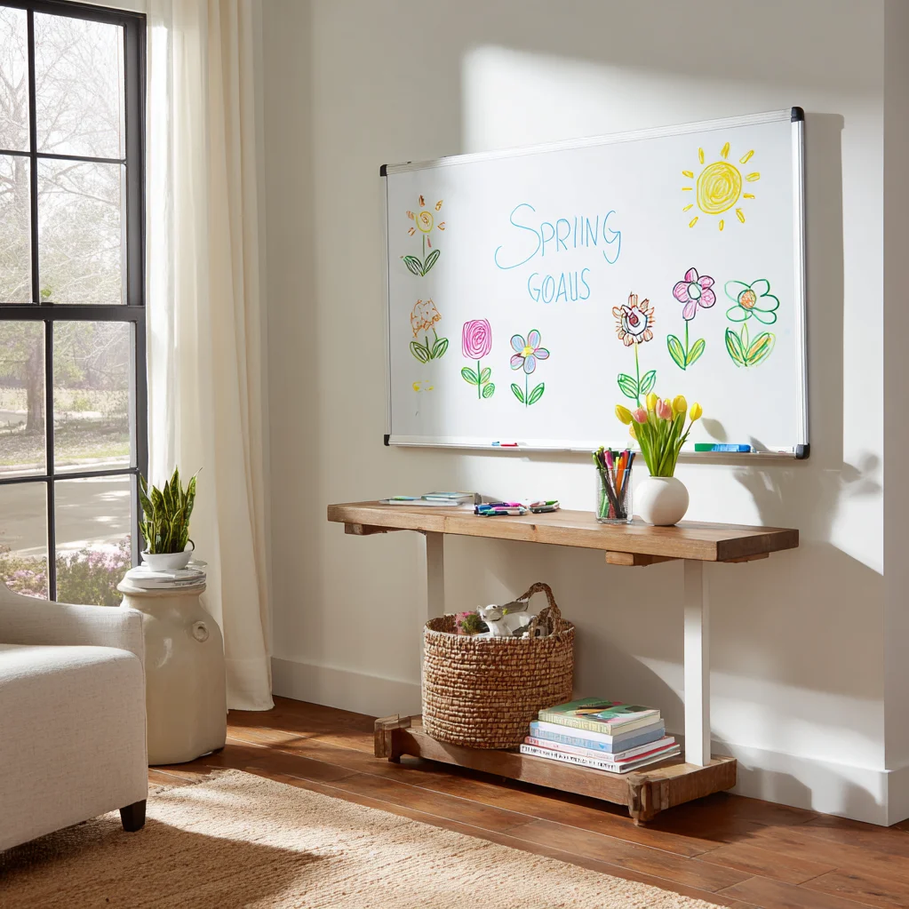 spring whiteboard ideas