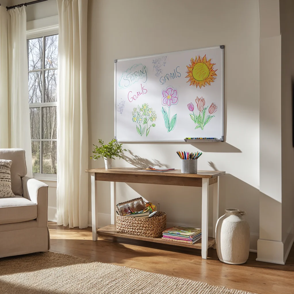 spring whiteboard ideas