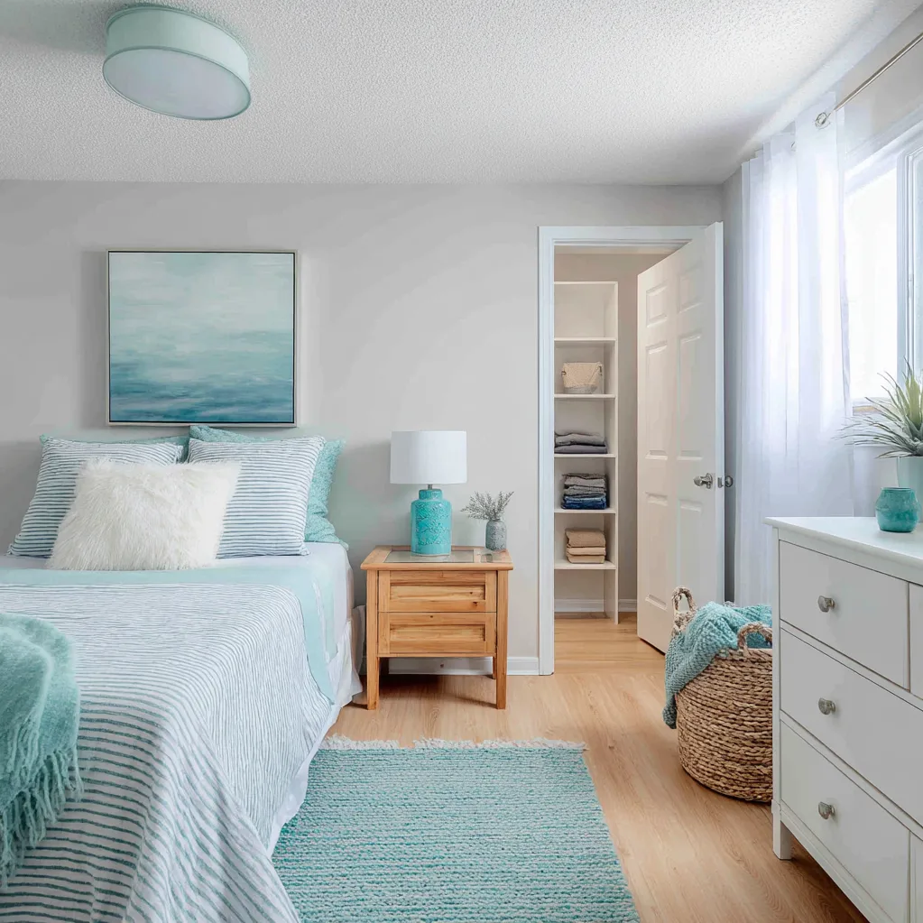 turquoise bedroom ideas