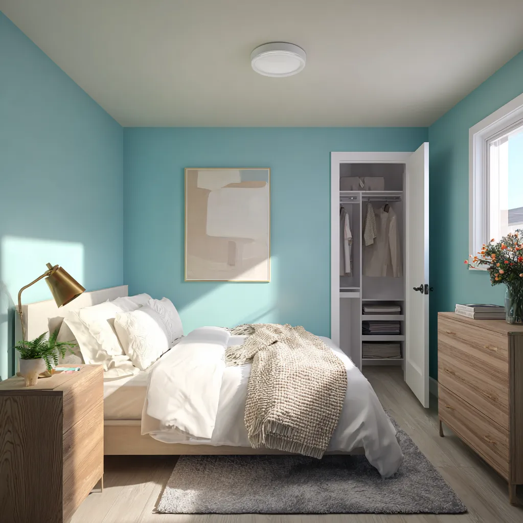 turquoise walls bedroom ideas for adults