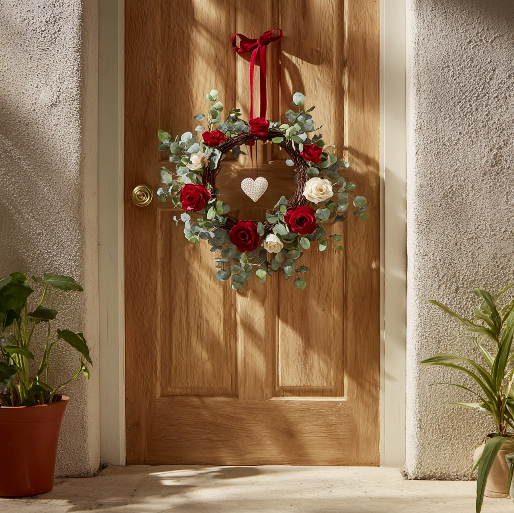 valentine wreath ideas