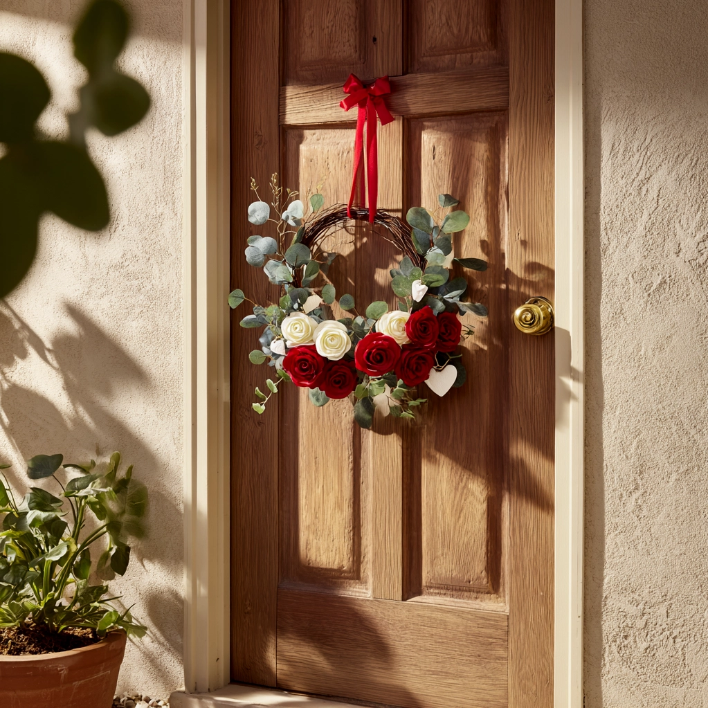 valentine wreath ideas
