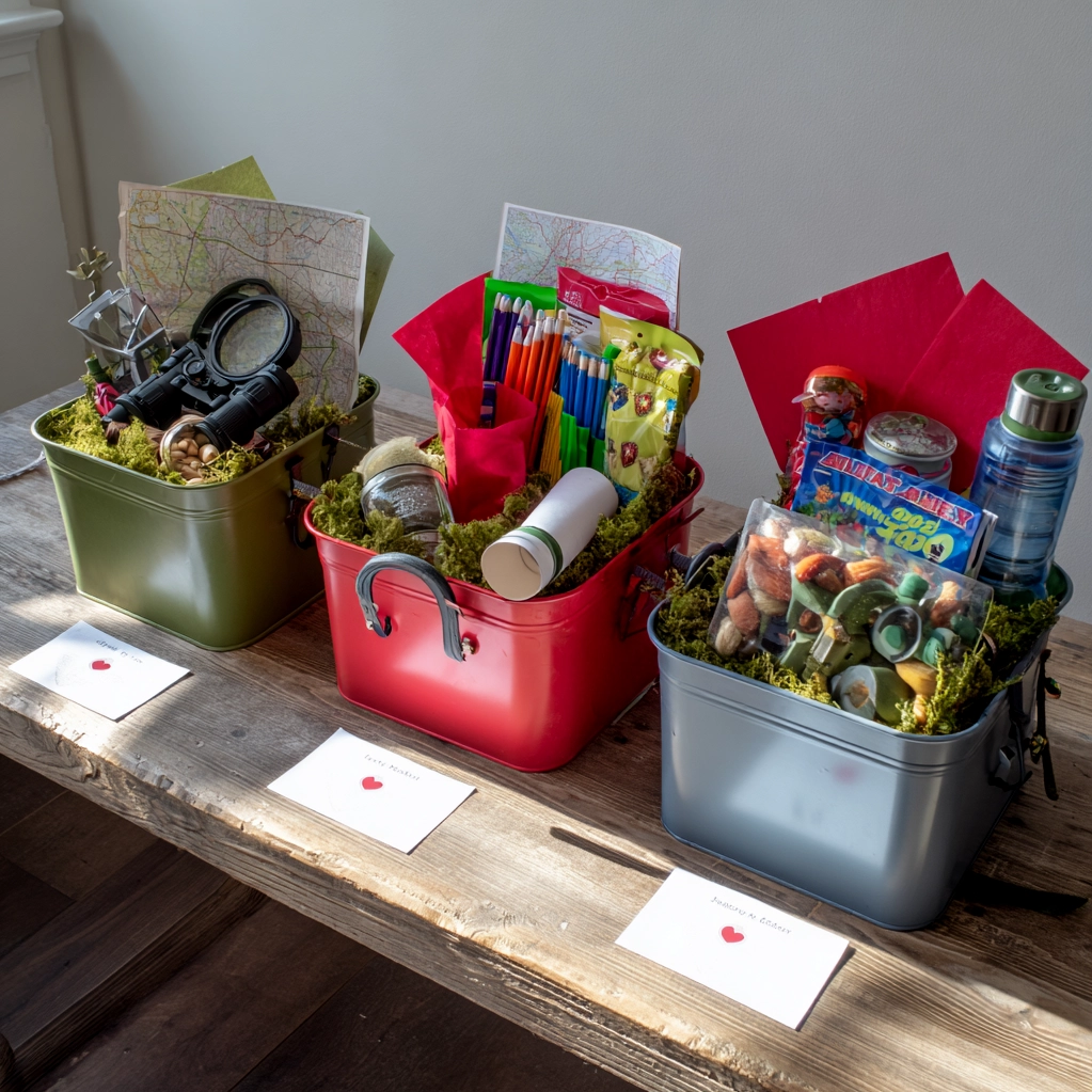 valentines gift basket ideas for kids boys