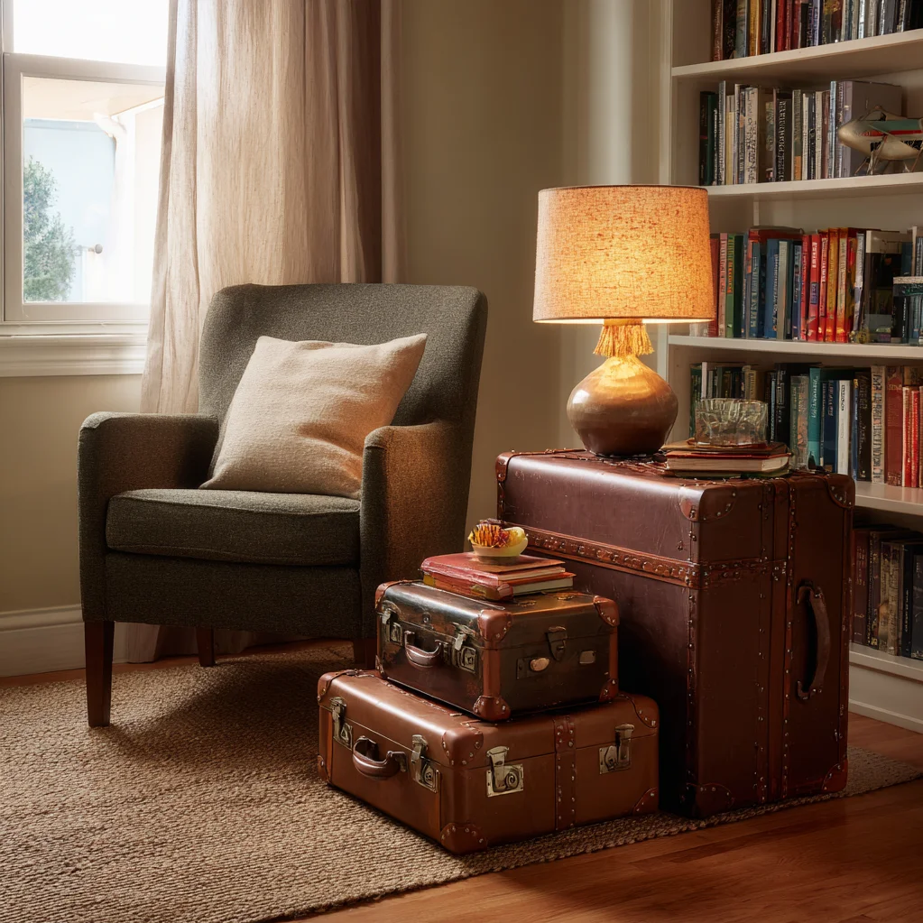 what to do with old suitcases ideas