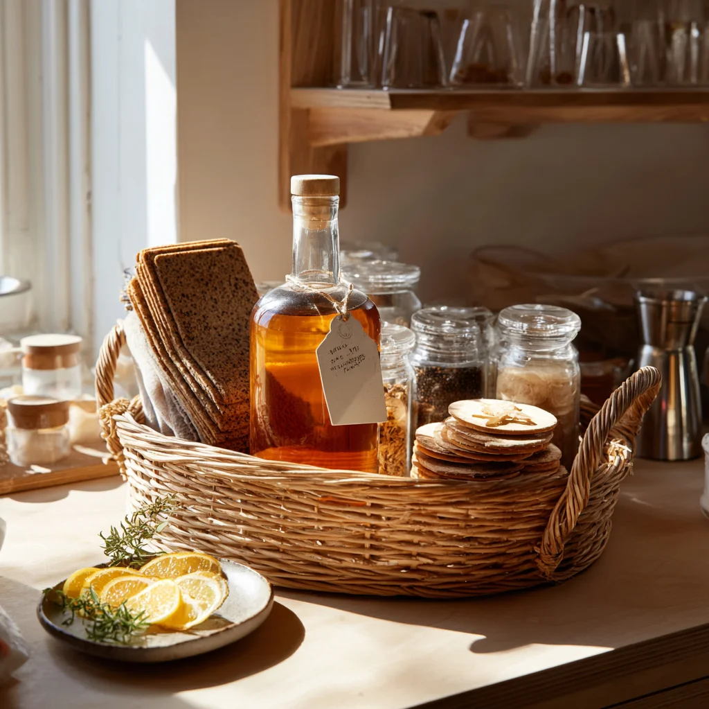 diy alcohol gift basket ideas