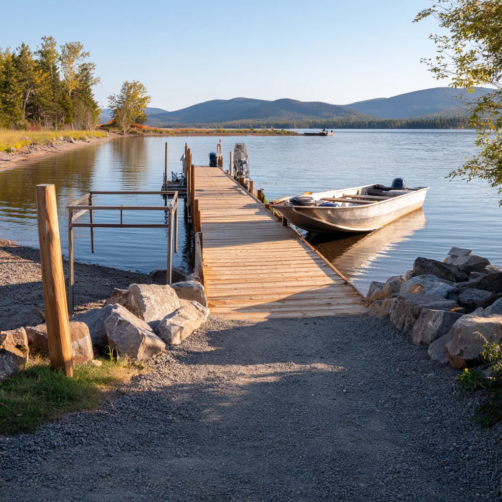 homemade boat ramp ideas