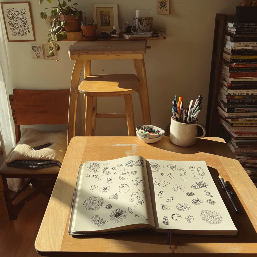 random doodles to draw ideas