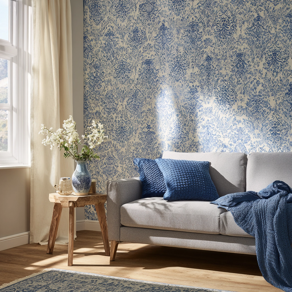 blue wallpaper patterns