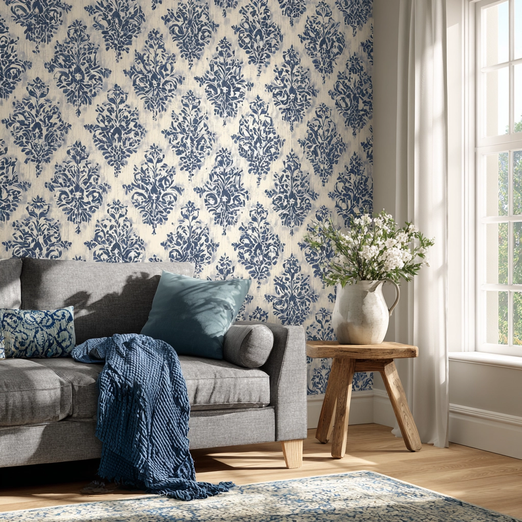 blue wallpaper patterns