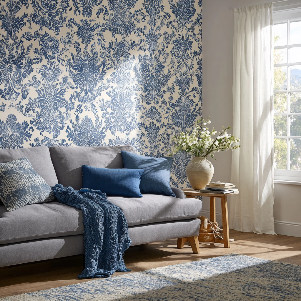 blue wallpaper patterns