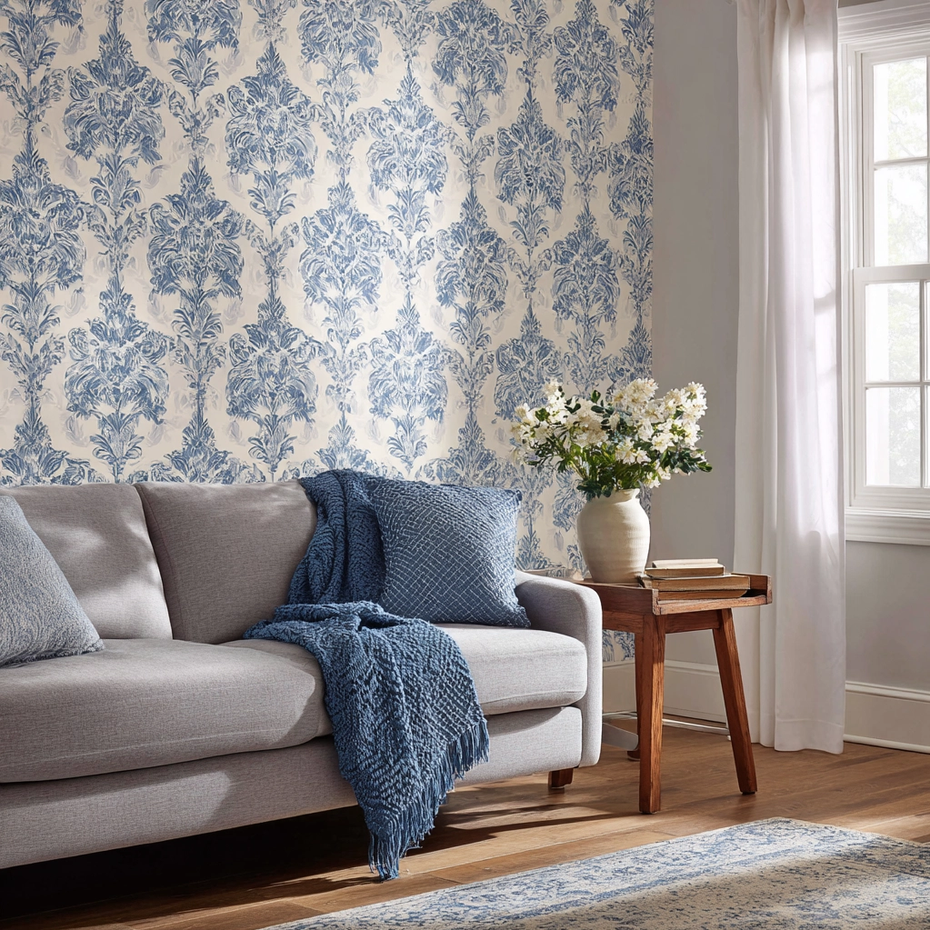 blue wallpaper patterns