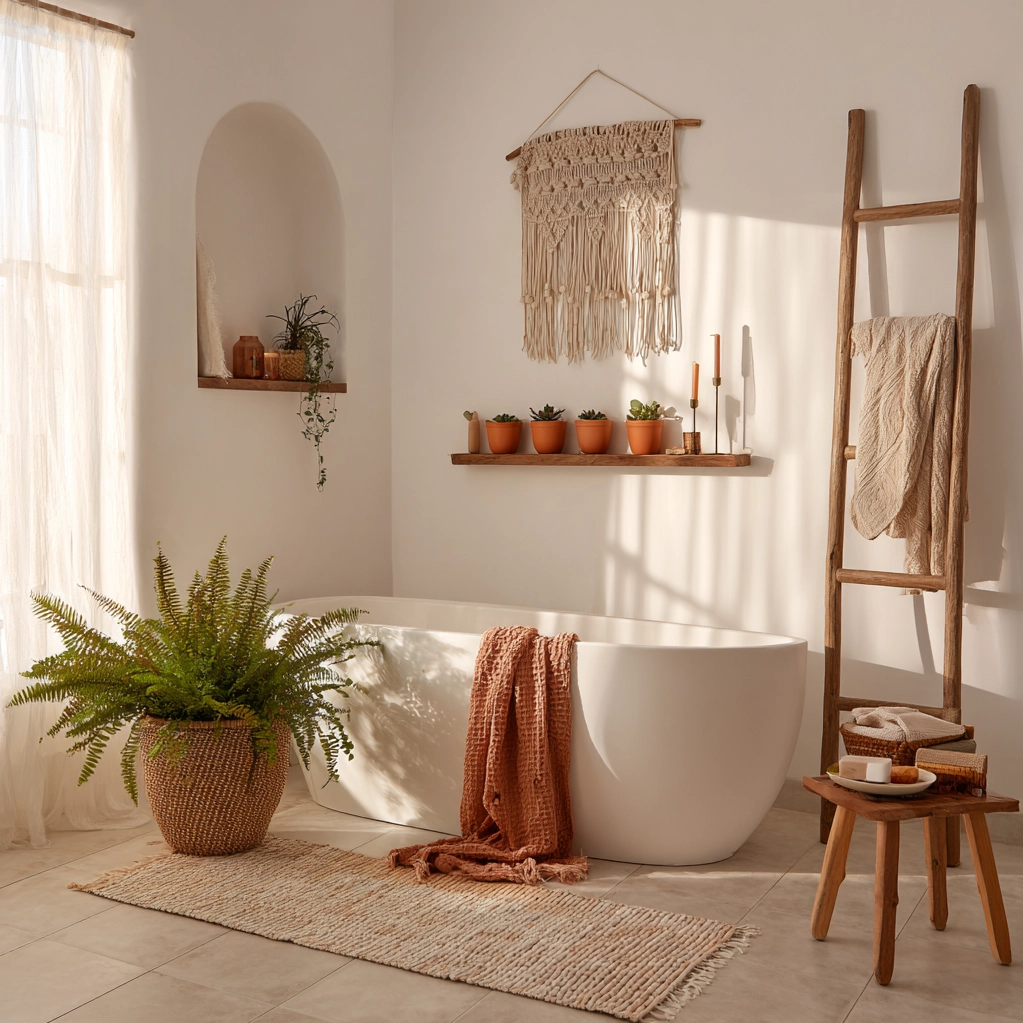 boho bathroom decor