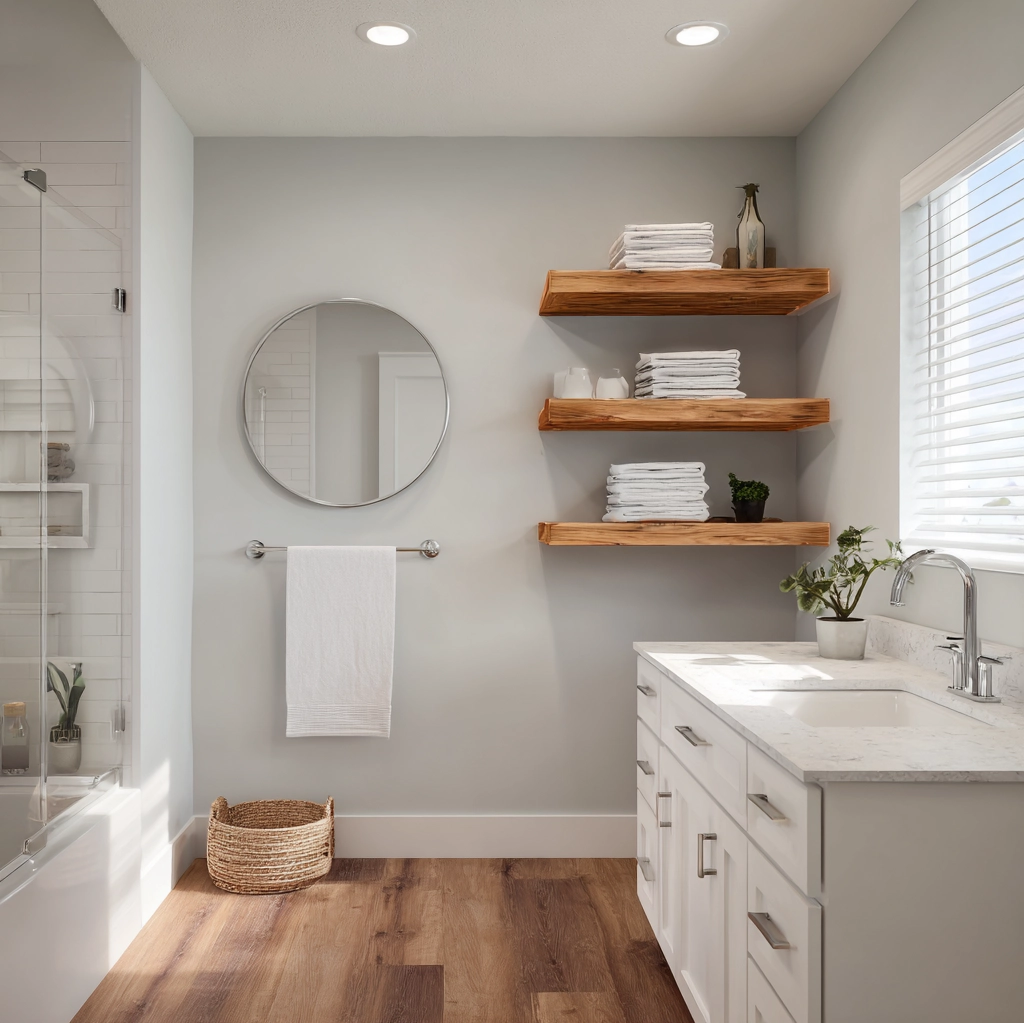 budget bathroom remodel