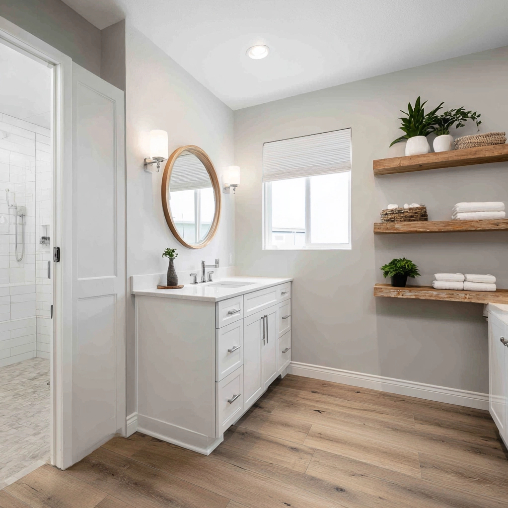 budget bathroom remodel