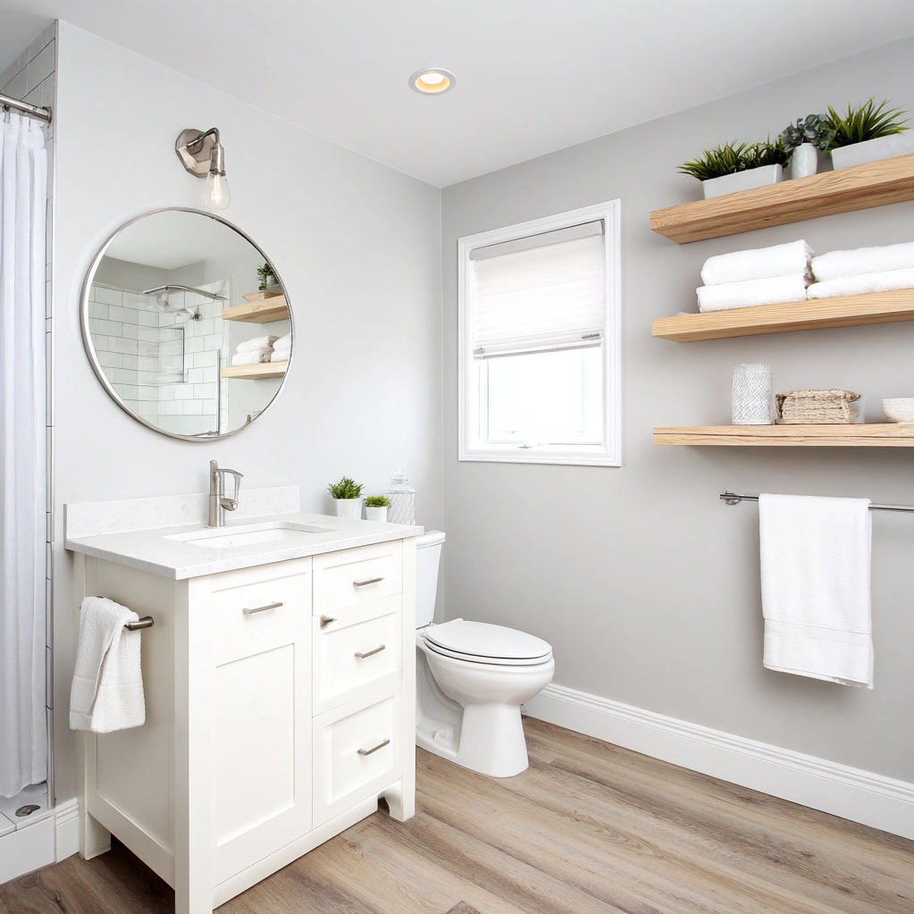 budget bathroom remodel