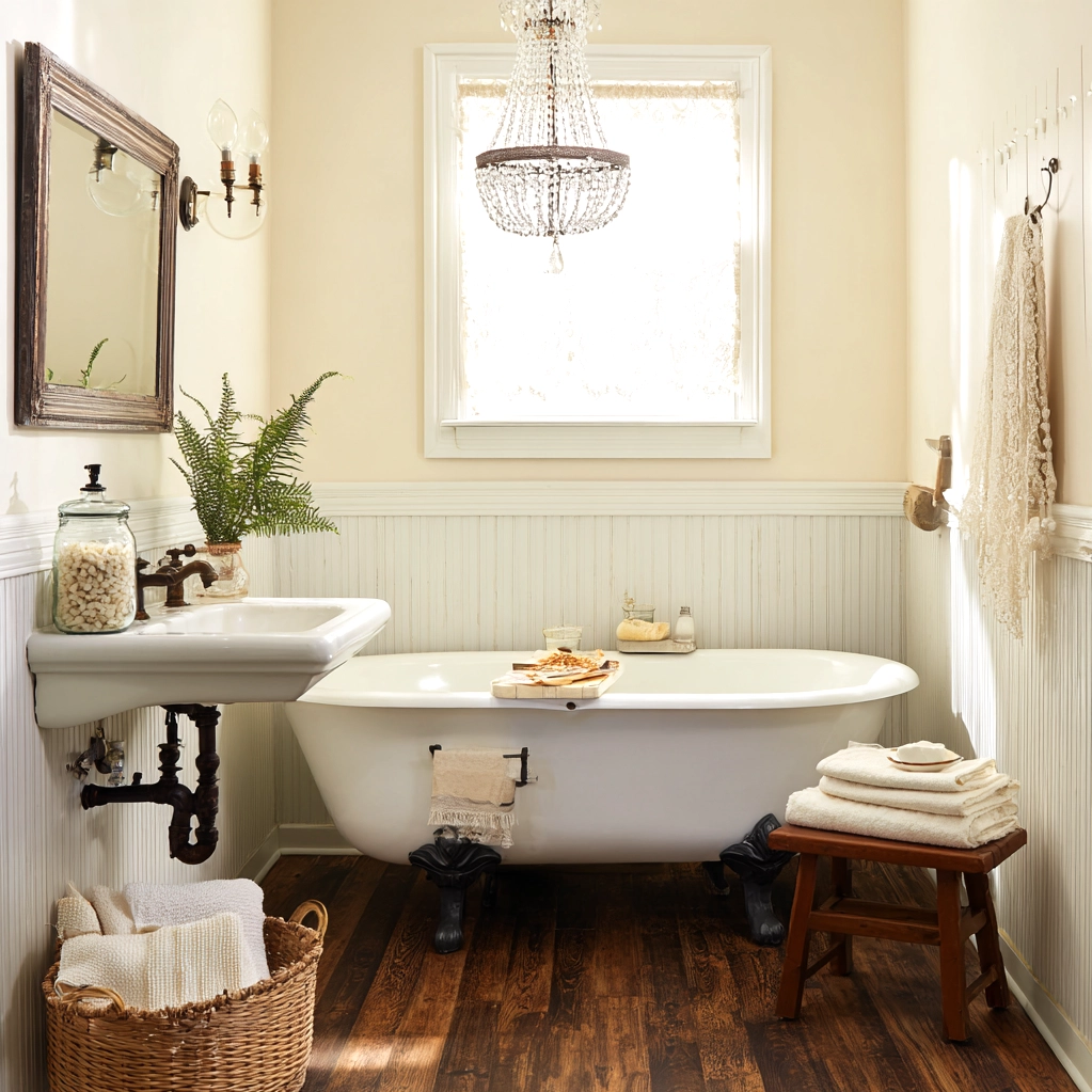 classic southern home decor bathroom