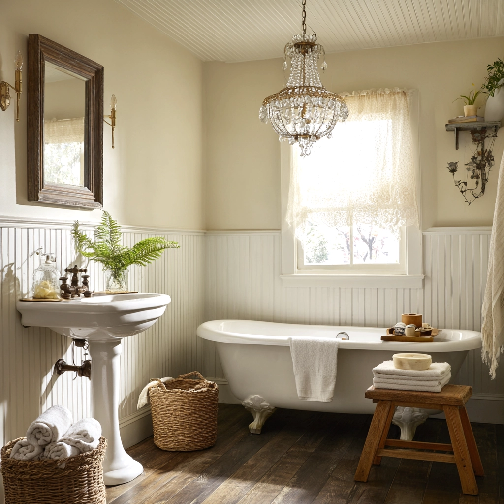 classic southern home decor bathroom