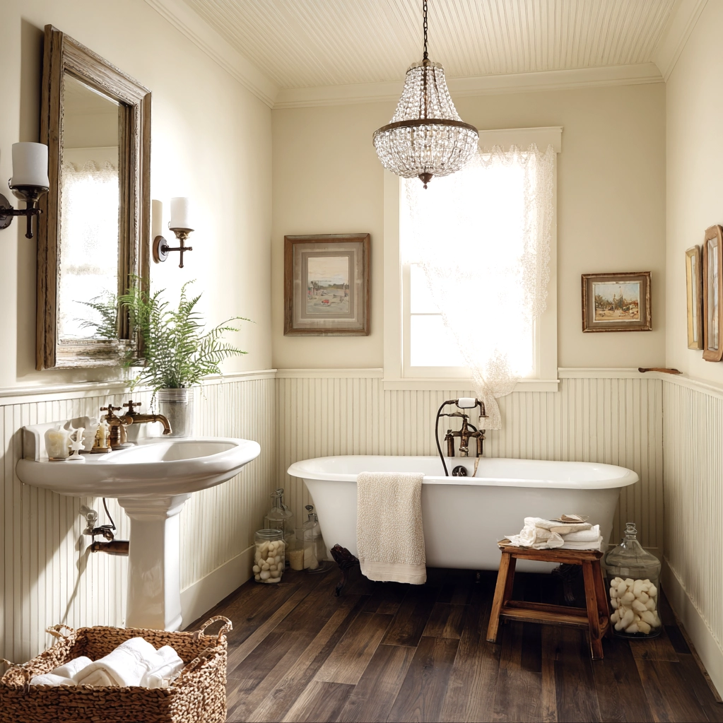 classic southern home decor bathroom