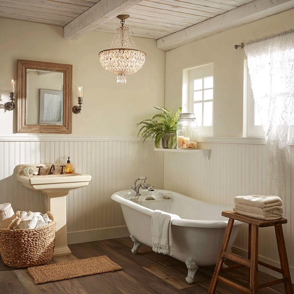 classic southern home decor bathroom