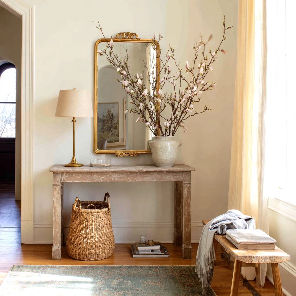 classic southern home decor entryway