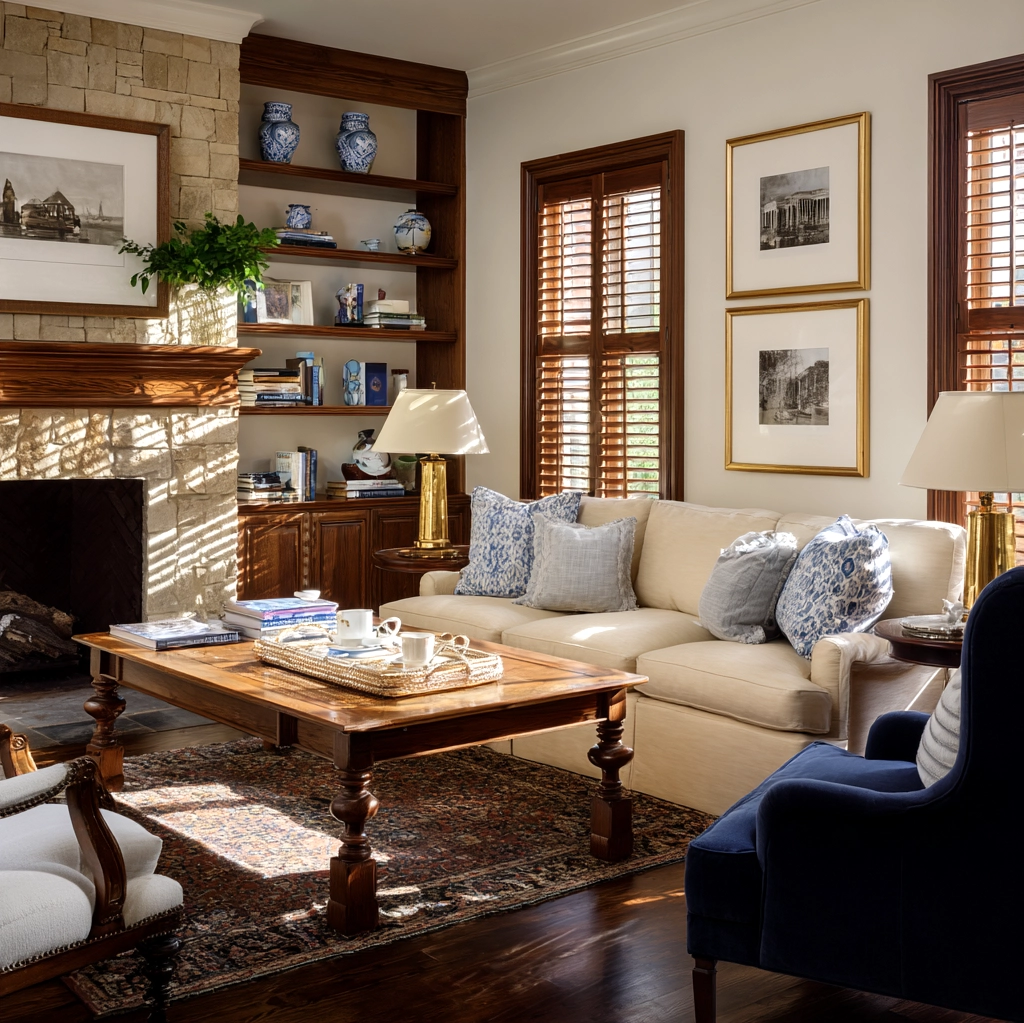 classic southern home decor living room
