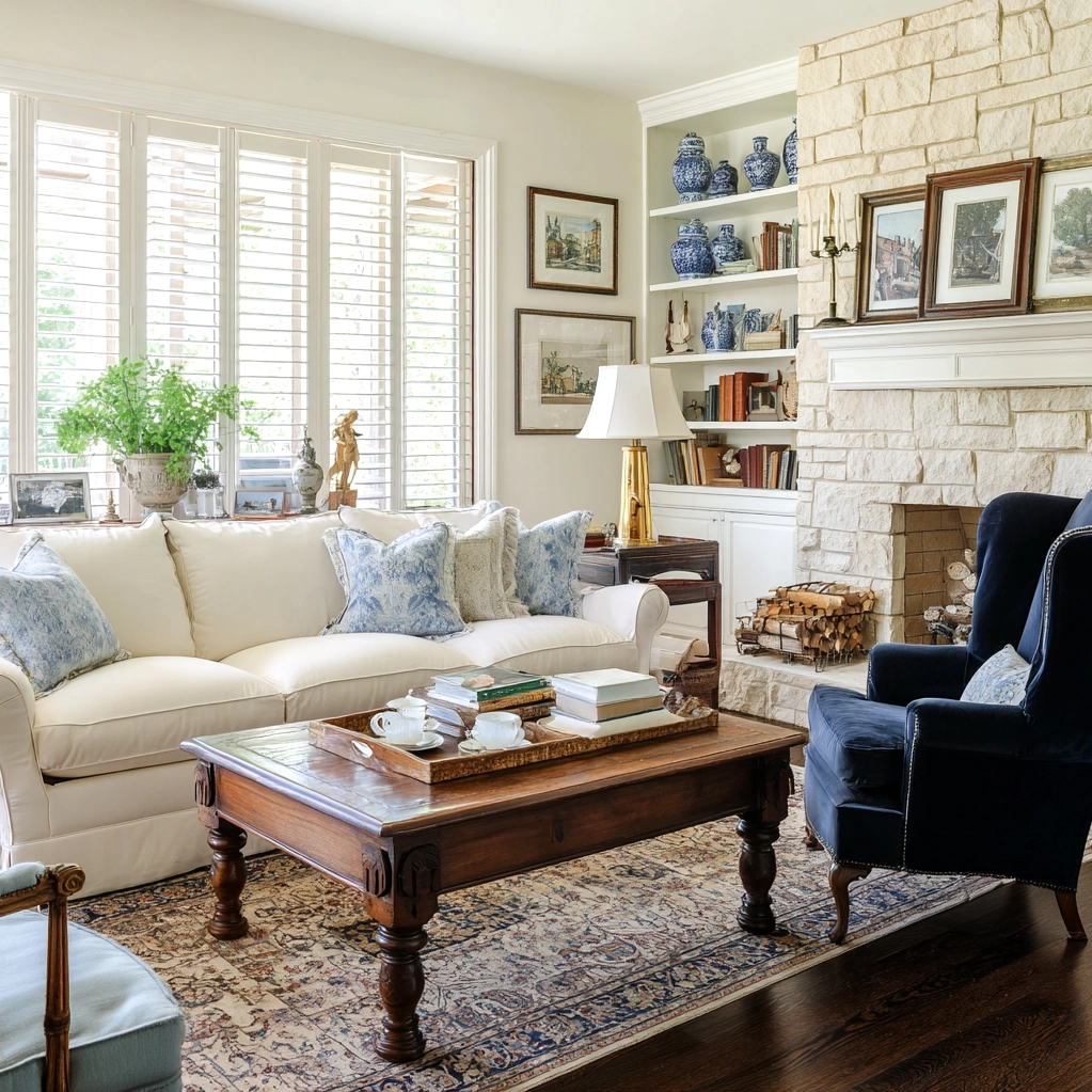 classic southern home decor living room