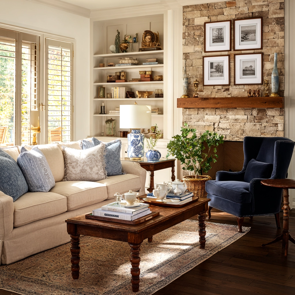 classic southern home decor living room