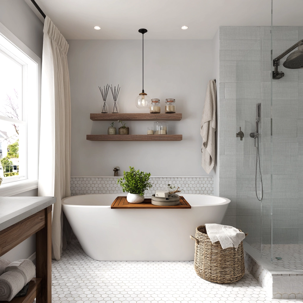 home spa bathroom decor