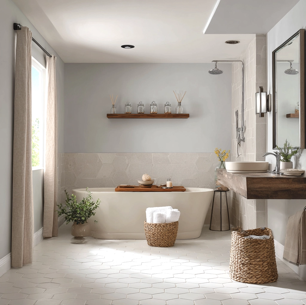 home spa bathroom decor