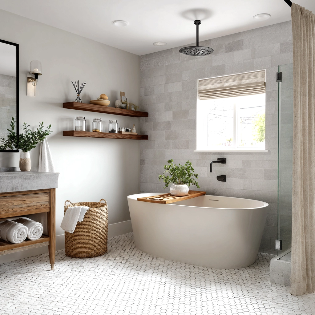 home spa bathroom decor