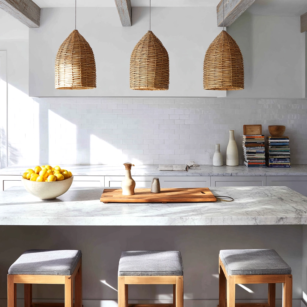 island countertop decor ideas