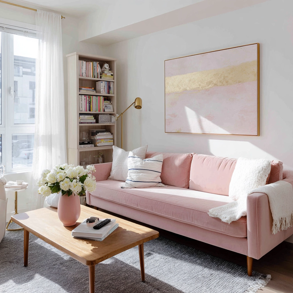 light pink decor