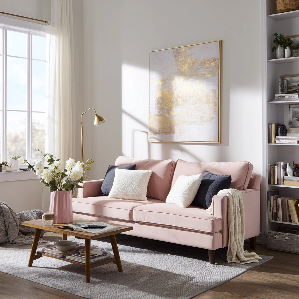 light pink decor