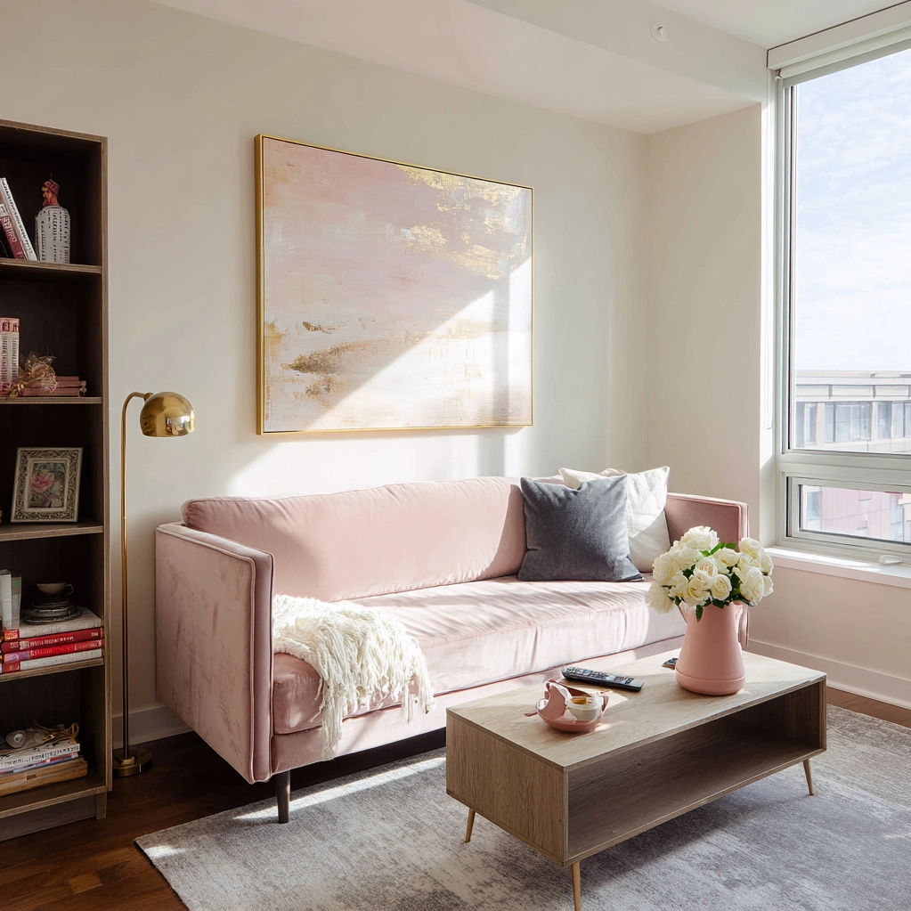 light pink decor