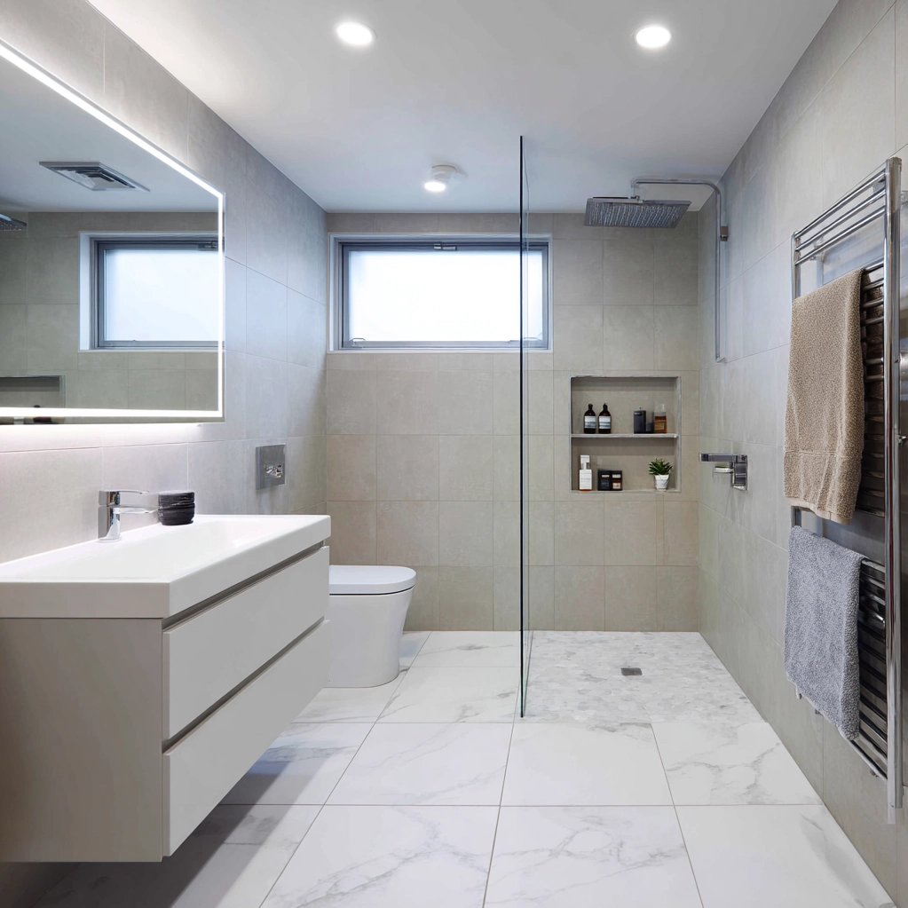 modern bathroom decor