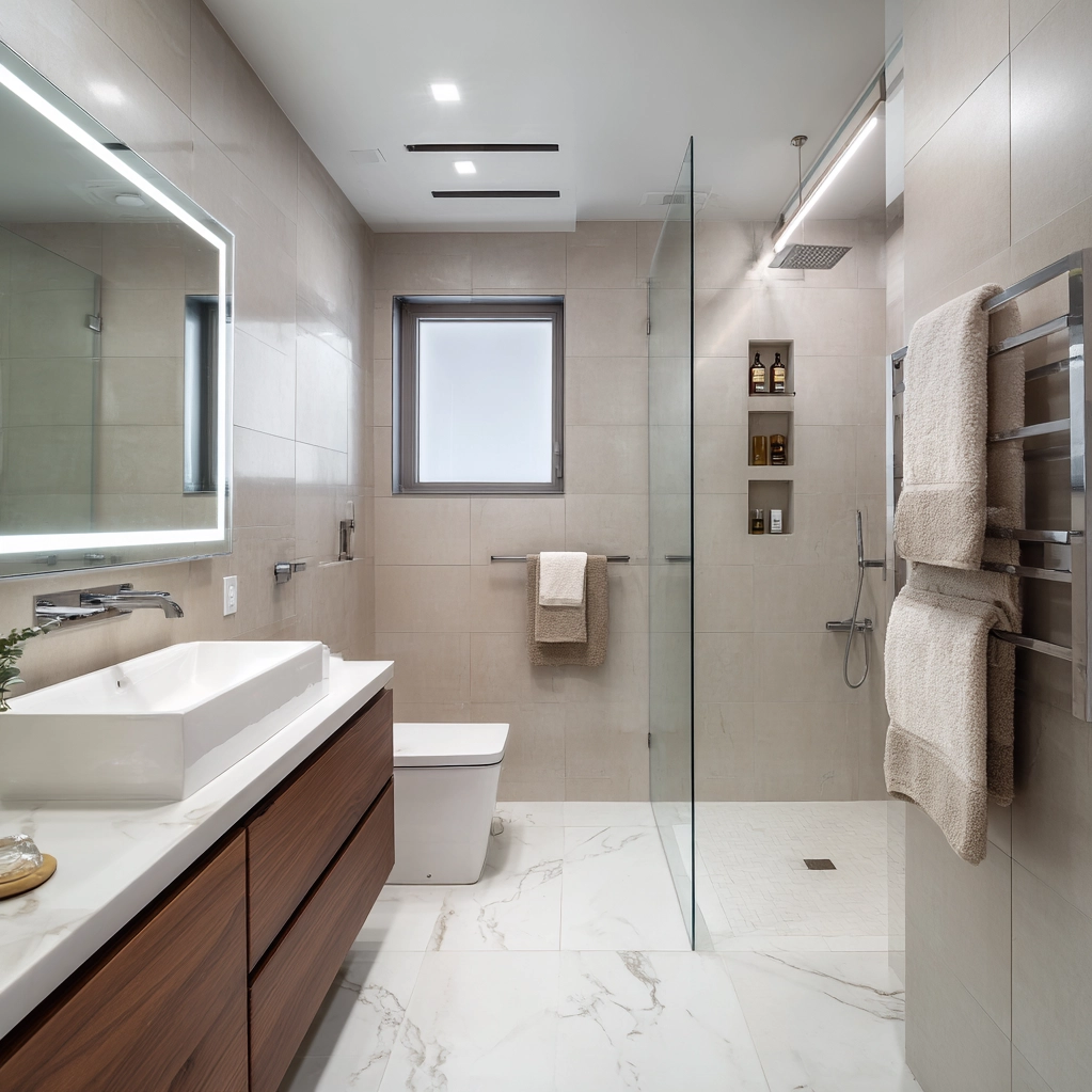 modern bathroom decor