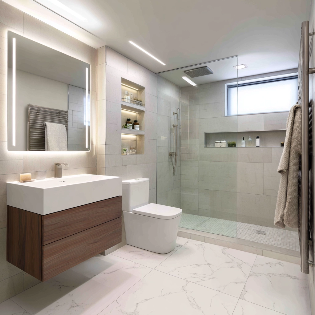 modern bathroom decor