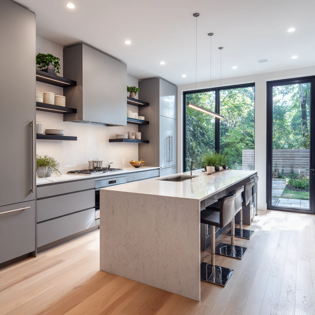 modern kitchen remodel