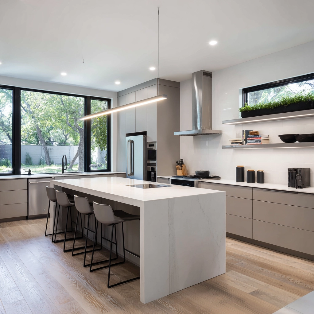 modern kitchen remodel