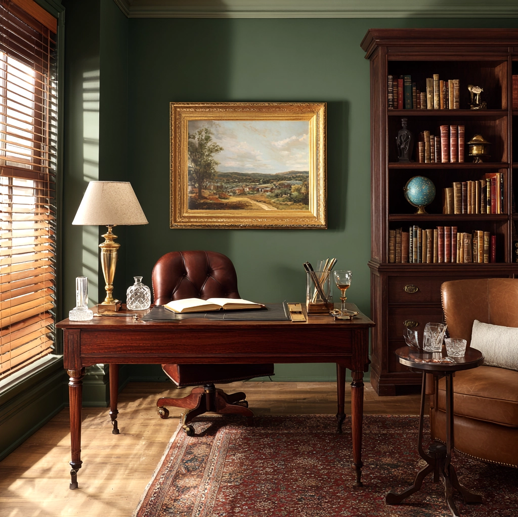 old money office look