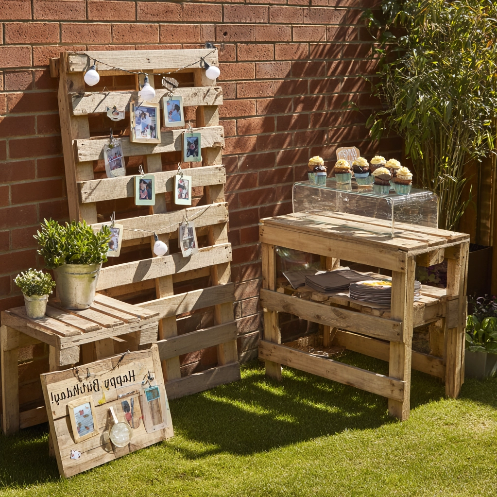 palette decoration anniversaire