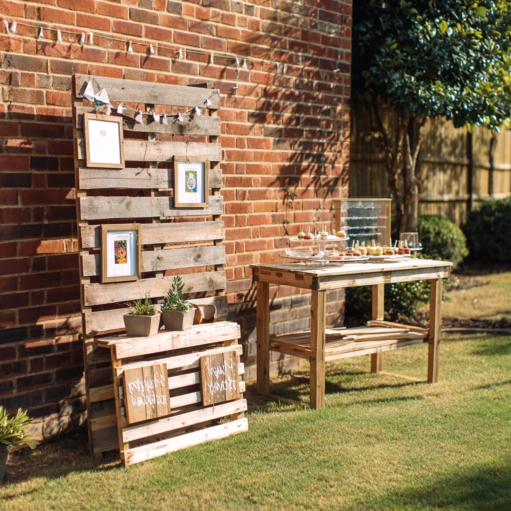 palette decoration anniversaire