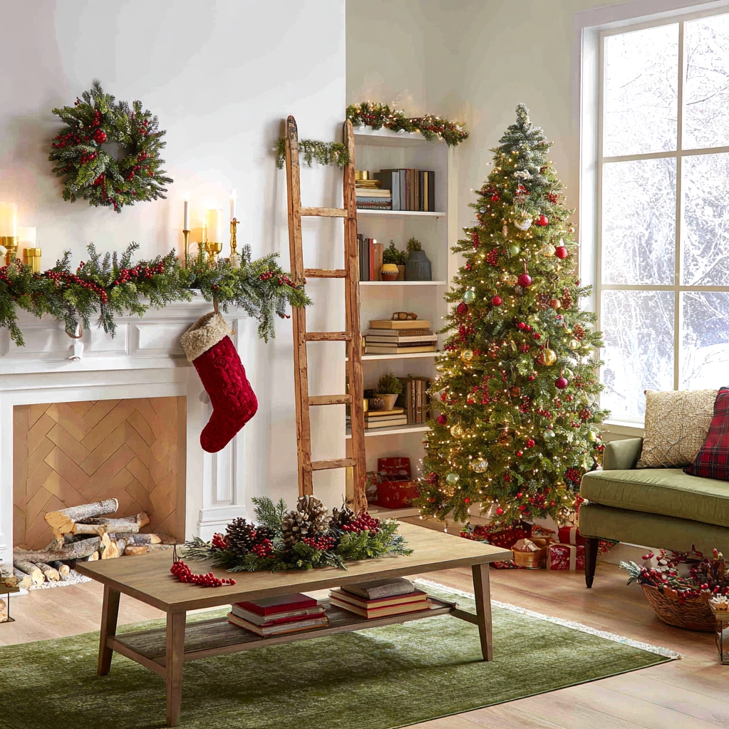 palette décoration noel