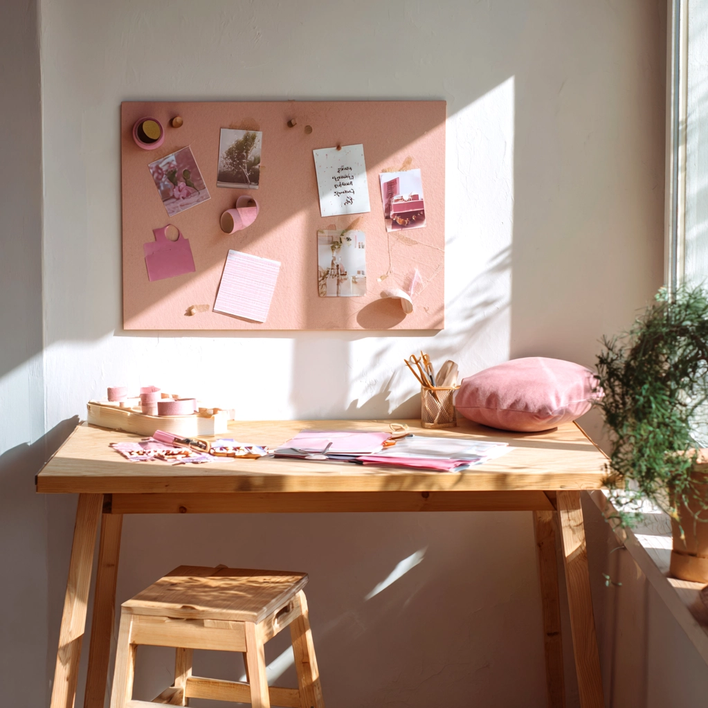 pink vision board ideas aesthetic