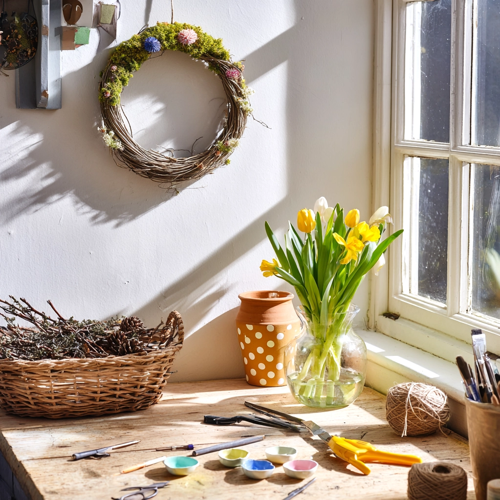 spring decorations diy