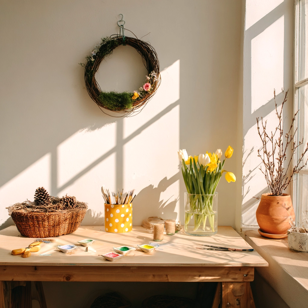 spring decorations diy