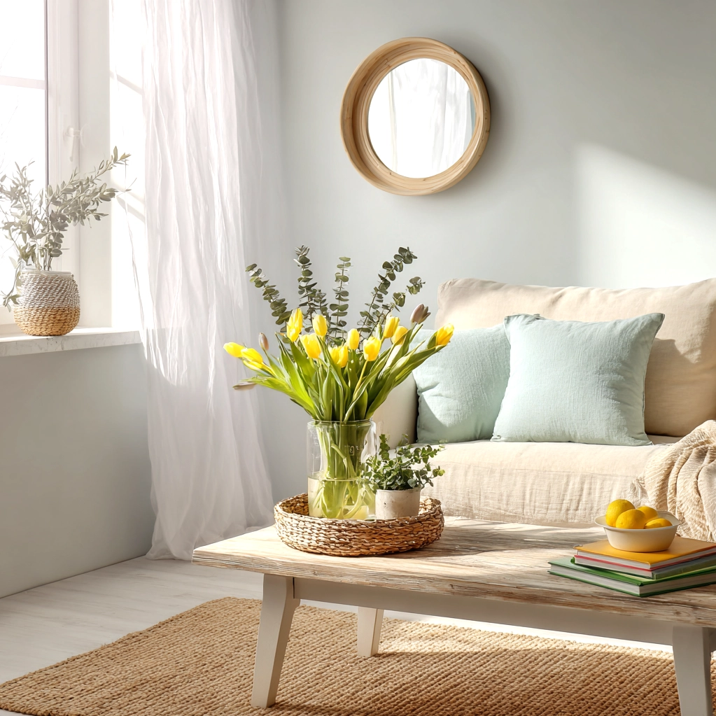 spring decorations for the home