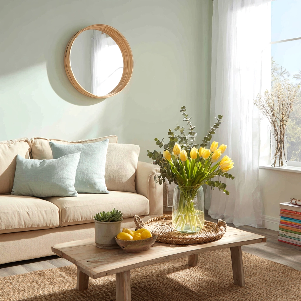 spring decorations for the home