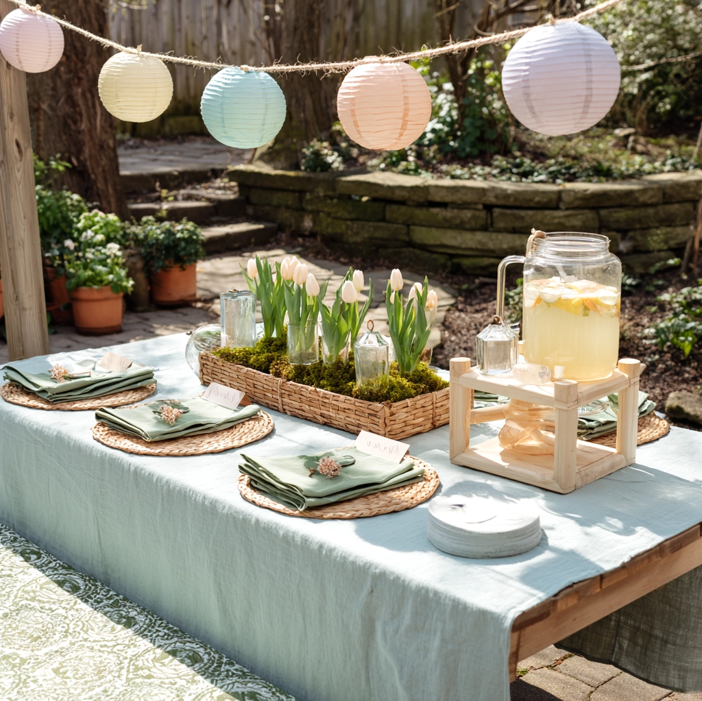 spring party decor