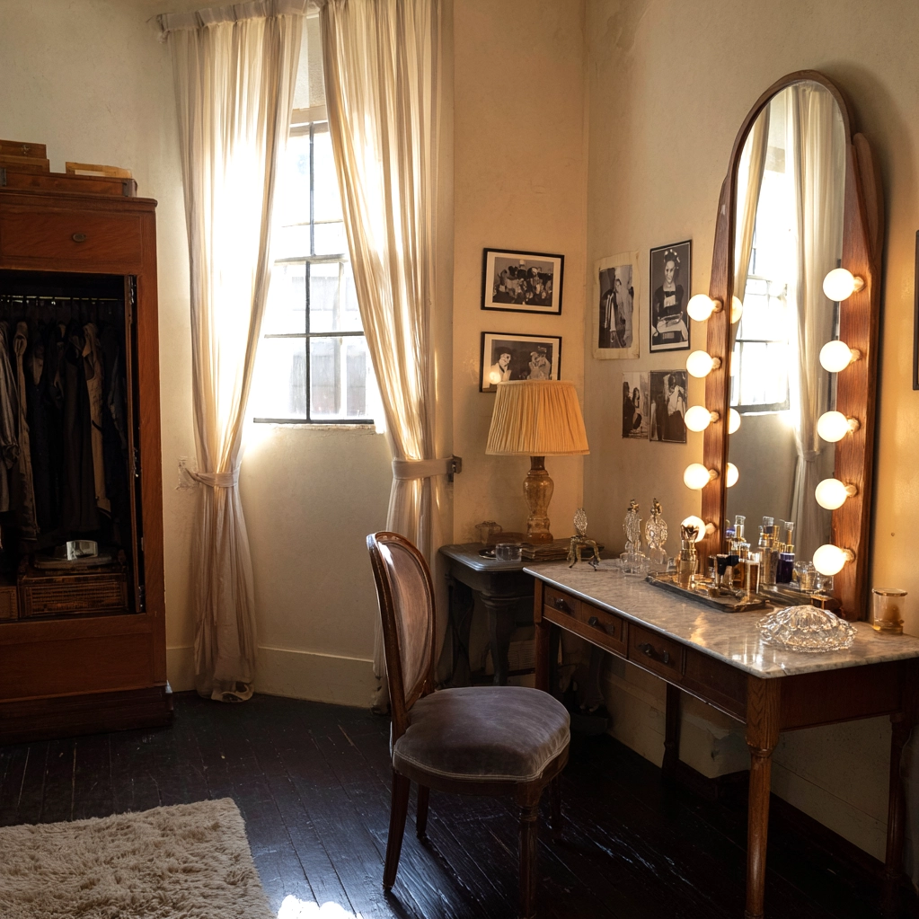 vintage dressing rooms hollywood